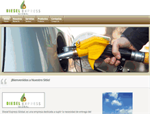 Tablet Screenshot of dieselexpressglobal.com